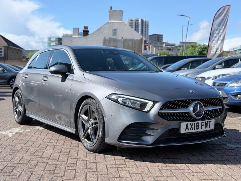 Mercedes-Benz A Class 1.3 A200 Amg Line Executive 7G-dct Euro 6 Ss AX18FWT Grey #5