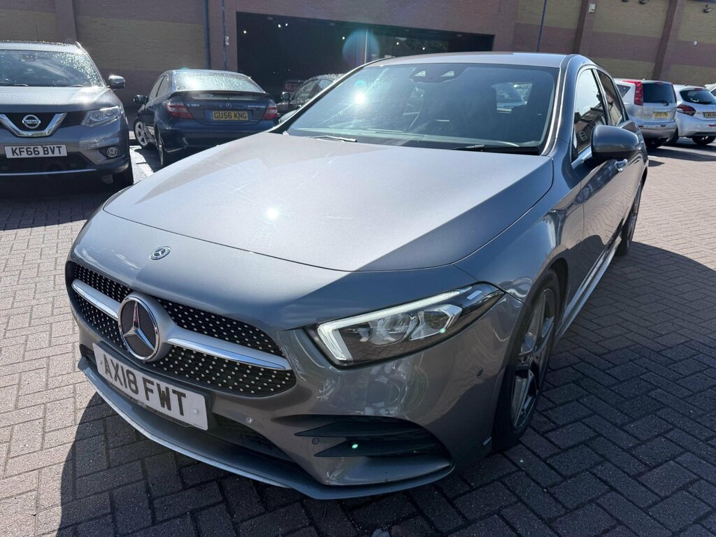 Mercedes-Benz A Class 1.3 A200 Amg Line Executive 7G-dct Euro 6 Ss AX18FWT Grey #3