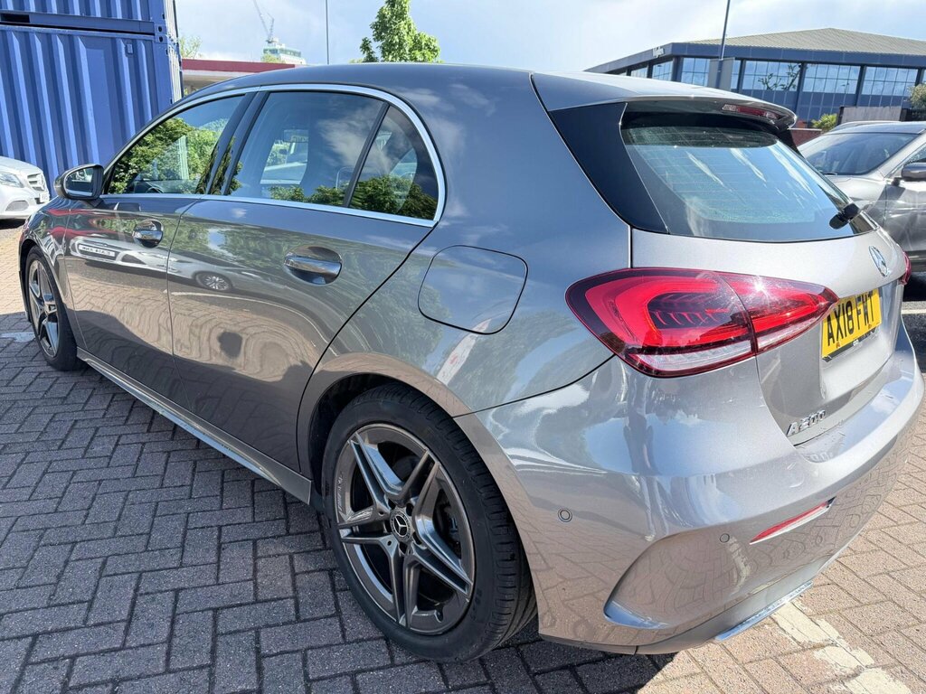 Mercedes-Benz A Class 1.3 A200 Amg Line Executive 7G-dct Euro 6 Ss AX18FWT Grey #4