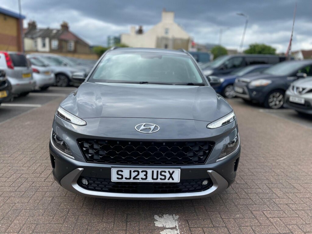 Hyundai Kona 1.6 H-gdi Premium Dct Euro 6 Ss SJ23USX Grey #3