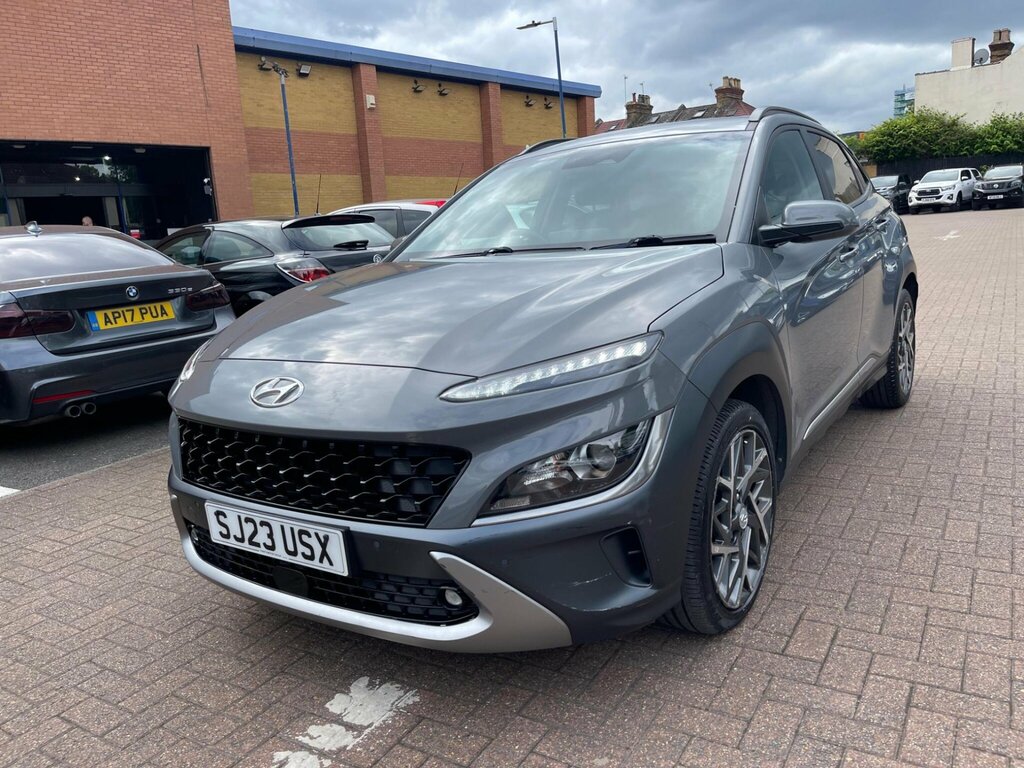 Hyundai Kona 1.6 H-gdi Premium Dct Euro 6 Ss SJ23USX Grey #4