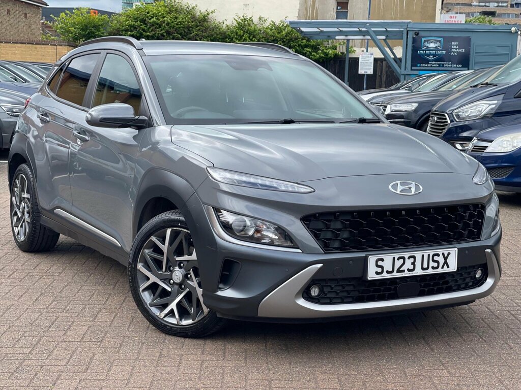 Hyundai Kona 1.6 H-gdi Premium Dct Euro 6 Ss SJ23USX Grey #6
