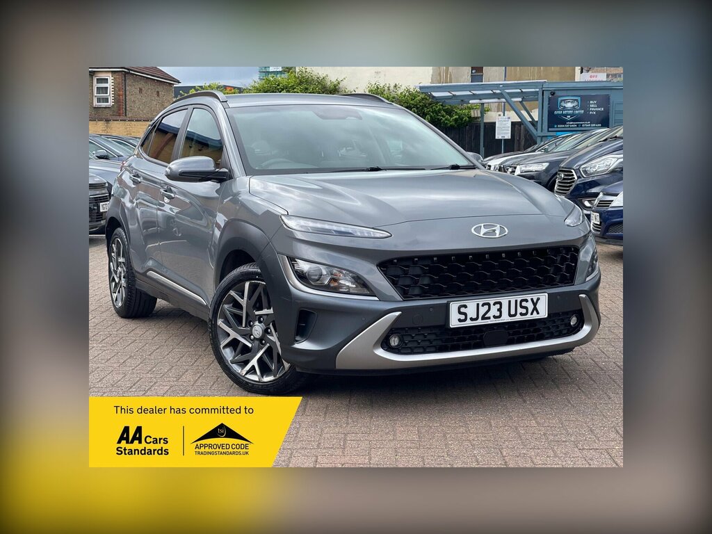 Hyundai Kona 1.6 H-gdi Premium Dct Euro 6 Ss Grey