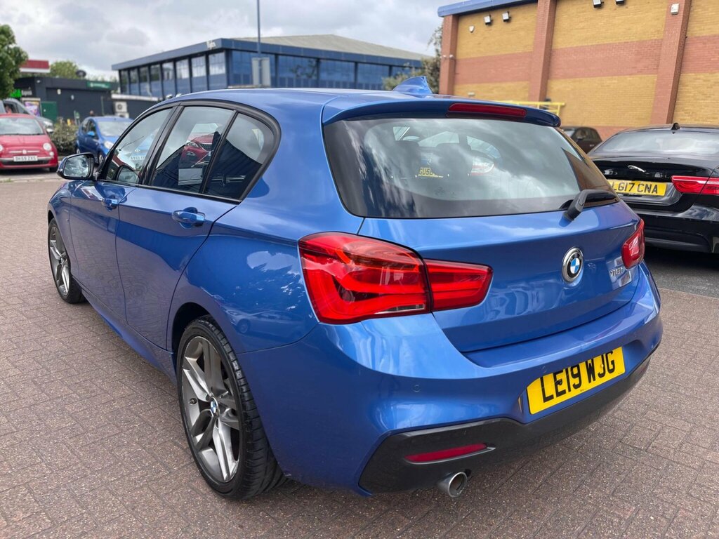 BMW 1 Series 1.5 118I Gpf M Sport Euro 6 Ss LE19WJG Blue #4
