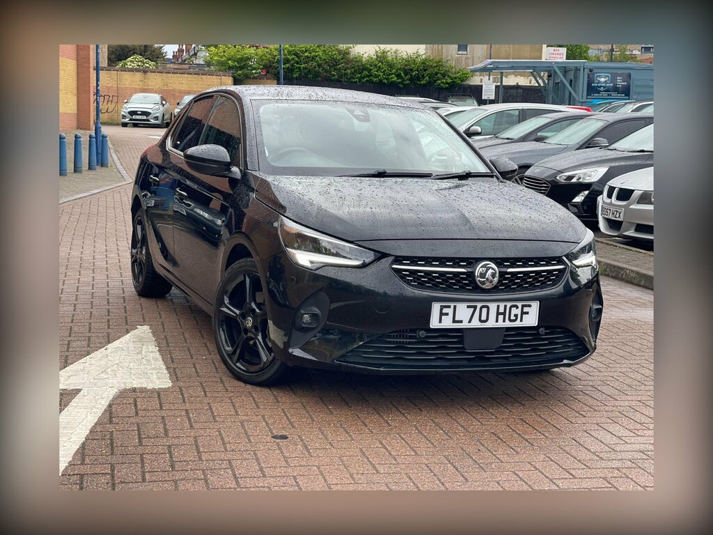 Vauxhall Corsa 1.2 Turbo Elite Nav Premium Euro 6 Ss FL70HGF Black #2