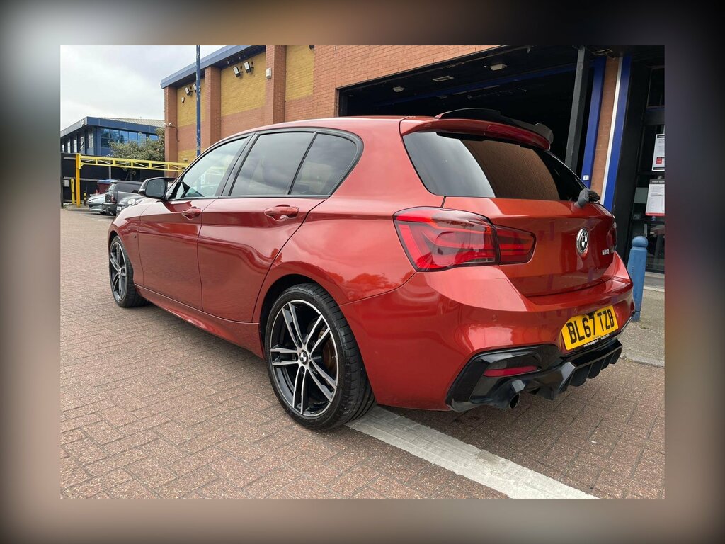 BMW 1 Series 1.5 118I M Sport Hatchback Euro 6 BL67TZB Orange #4