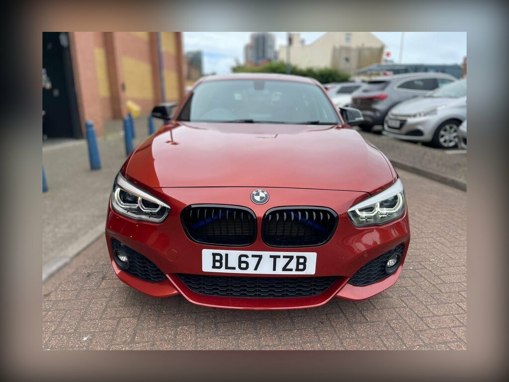 BMW 1 Series 1.5 118I M Sport Hatchback Euro 6 BL67TZB Orange #2