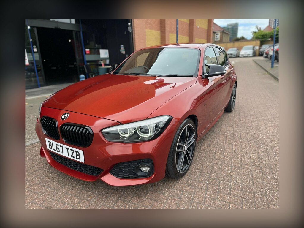 BMW 1 Series 1.5 118I M Sport Hatchback Euro 6 BL67TZB Orange #3
