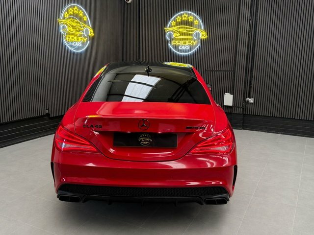 Mercedes-Benz CLA Class 2.0 Cla45 Amg Coupe Spds Dct 4Matic Eur JH63BYE Red #5