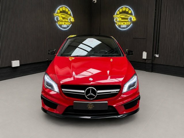 Mercedes-Benz CLA Class 2.0 Cla45 Amg Coupe Spds Dct 4Matic Eur JH63BYE Red #4