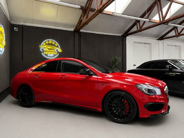 Mercedes-Benz CLA Class 2.0 Cla45 Amg Coupe Spds Dct 4Matic Eur JH63BYE Red #2