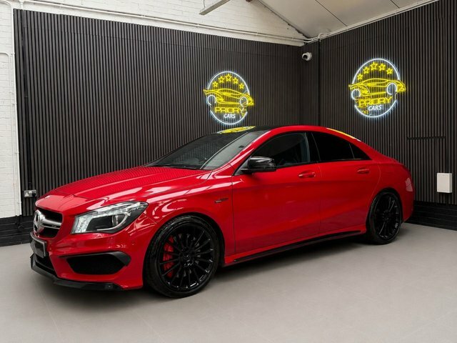 Mercedes-Benz CLA Class 2.0 Cla45 Amg Coupe Spds Dct 4Matic Eur JH63BYE Red #3