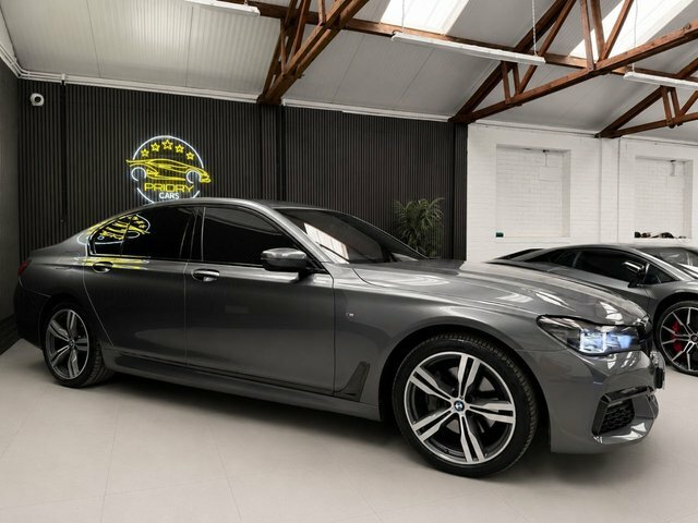 BMW 7 Series 3.0 740D M Sport Saloon Xdrive Eur Grey #2