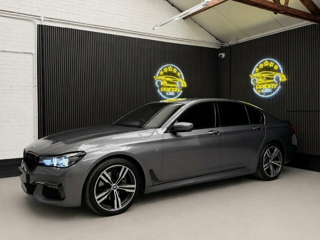 BMW 7 Series 3.0 740D M Sport Saloon Xdrive Eur Grey #3