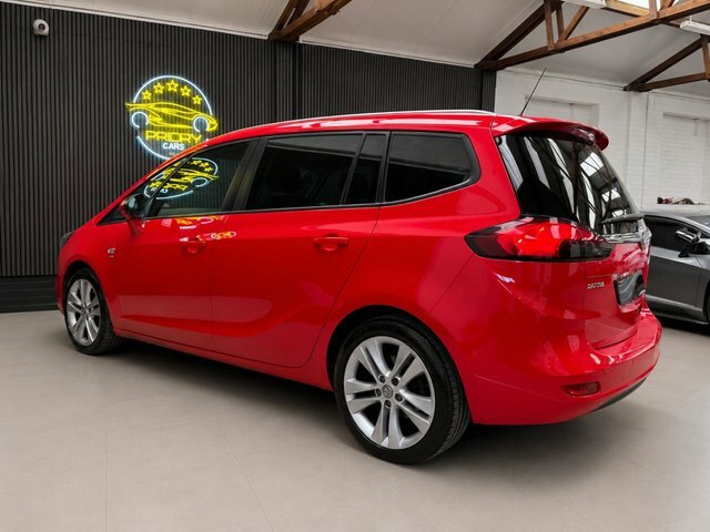 Vauxhall Zafira Tourer 1.4I Turbo Sri Nav Mpv Euro 6 1 SL67XWH Red #6
