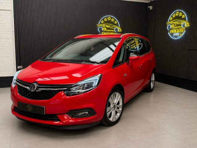 Vauxhall Zafira Tourer 1.4I Turbo Sri Nav Mpv Euro 6 1 SL67XWH Red #3
