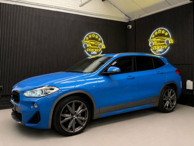 BMW X2 2.0 20D M Sport X Suv Xdrive Euro WX68UON Blue #3