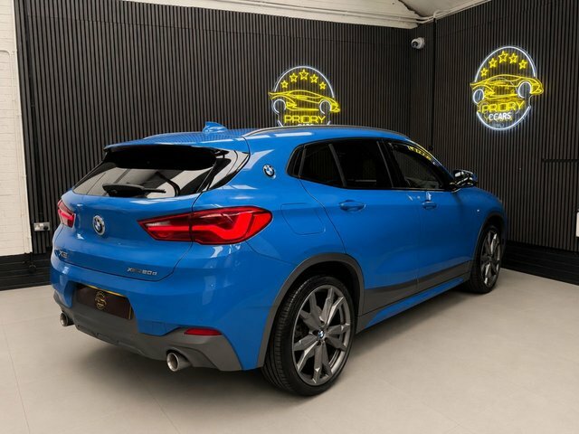BMW X2 2.0 20D M Sport X Suv Xdrive Euro WX68UON Blue #6