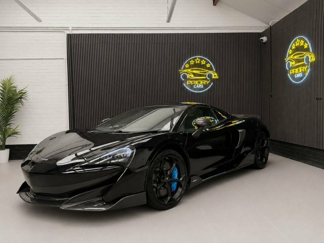 McLaren 600LT 3.8T V8 Spider Ssg Euro 6 S S 600 Ps Black #4