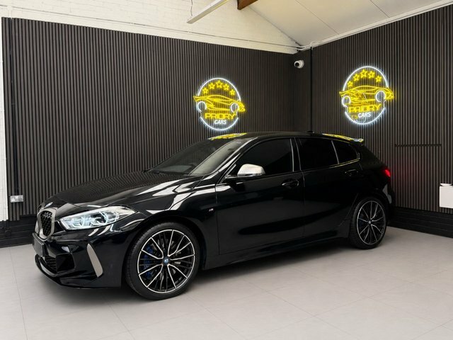 BMW 1 Series 2.0 M135i Hatchback Xdrive Euro 6 E17JFR Black #3