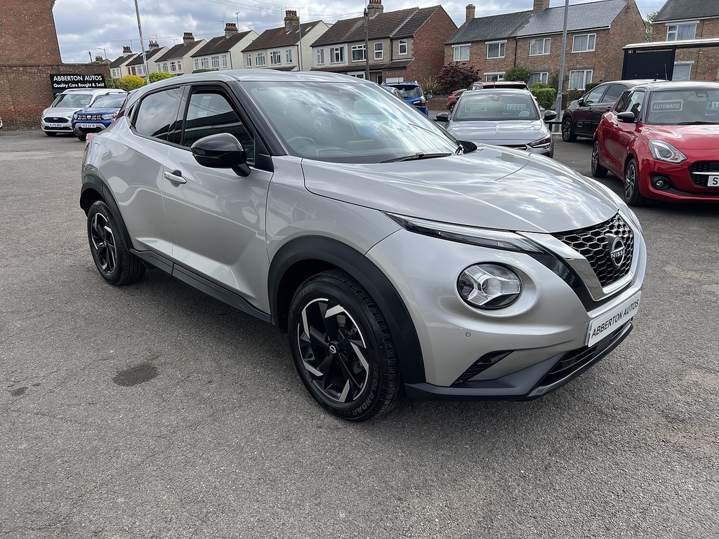 Nissan Juke 1.0 Dig-t N-connecta Dct Euro 6 Ss SA72BCK Silver #2