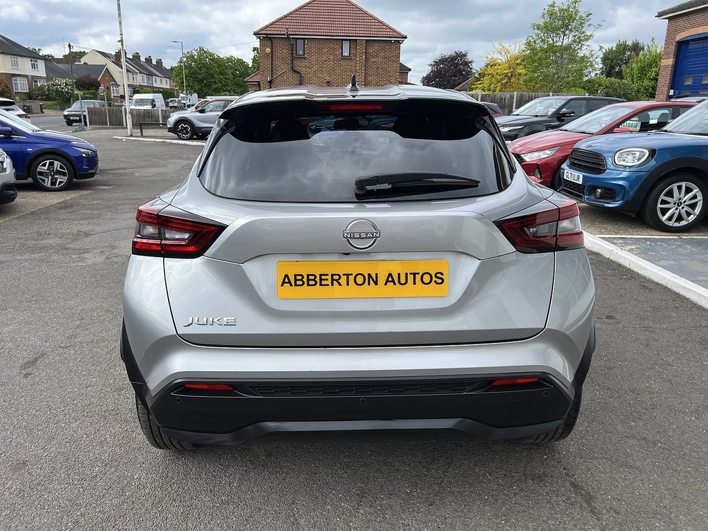 Nissan Juke 1.0 Dig-t N-connecta Dct Euro 6 Ss SA72BCK Silver #6