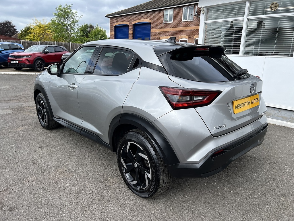 Nissan Juke 1.0 Dig-t N-connecta Dct Euro 6 Ss SA72BCK Silver #5