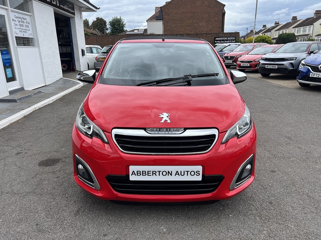 Peugeot 108 1.2 Puretech Allure Top Euro 6 KR66XJK Red #2
