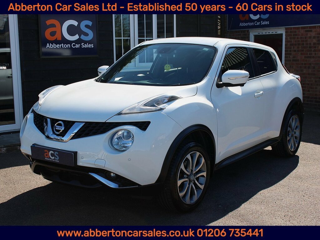 Nissan Juke Tekna White