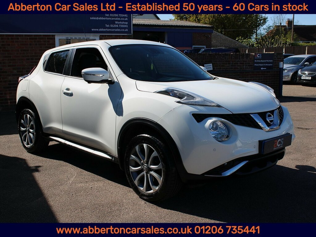 Nissan Juke Tekna White #2