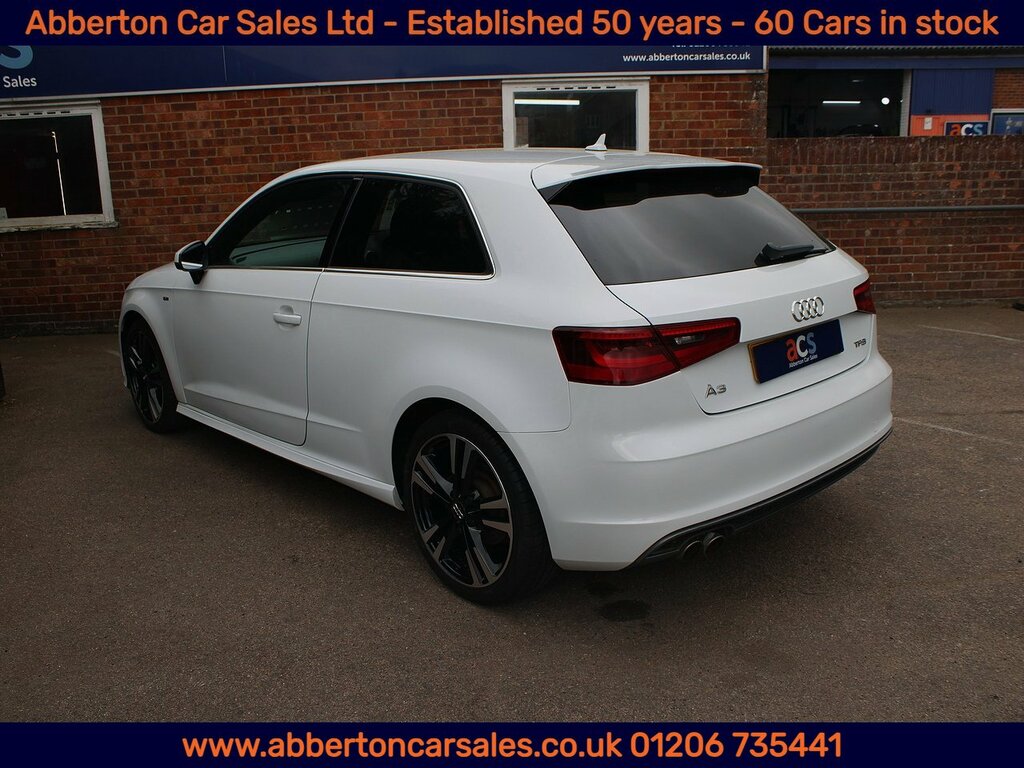 Audi A3 Tfsi S Line DS16CZB White #6