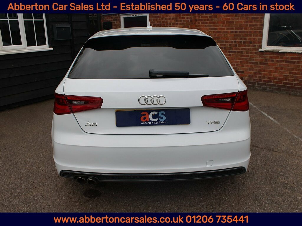 Audi A3 Tfsi S Line DS16CZB White #5