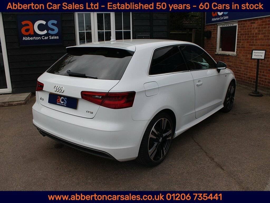 Audi A3 Tfsi S Line DS16CZB White #4