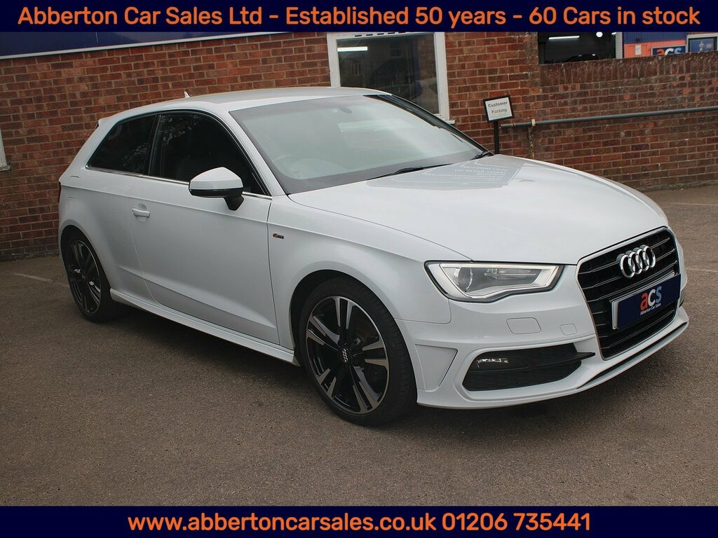 Audi A3 Tfsi S Line DS16CZB White #3