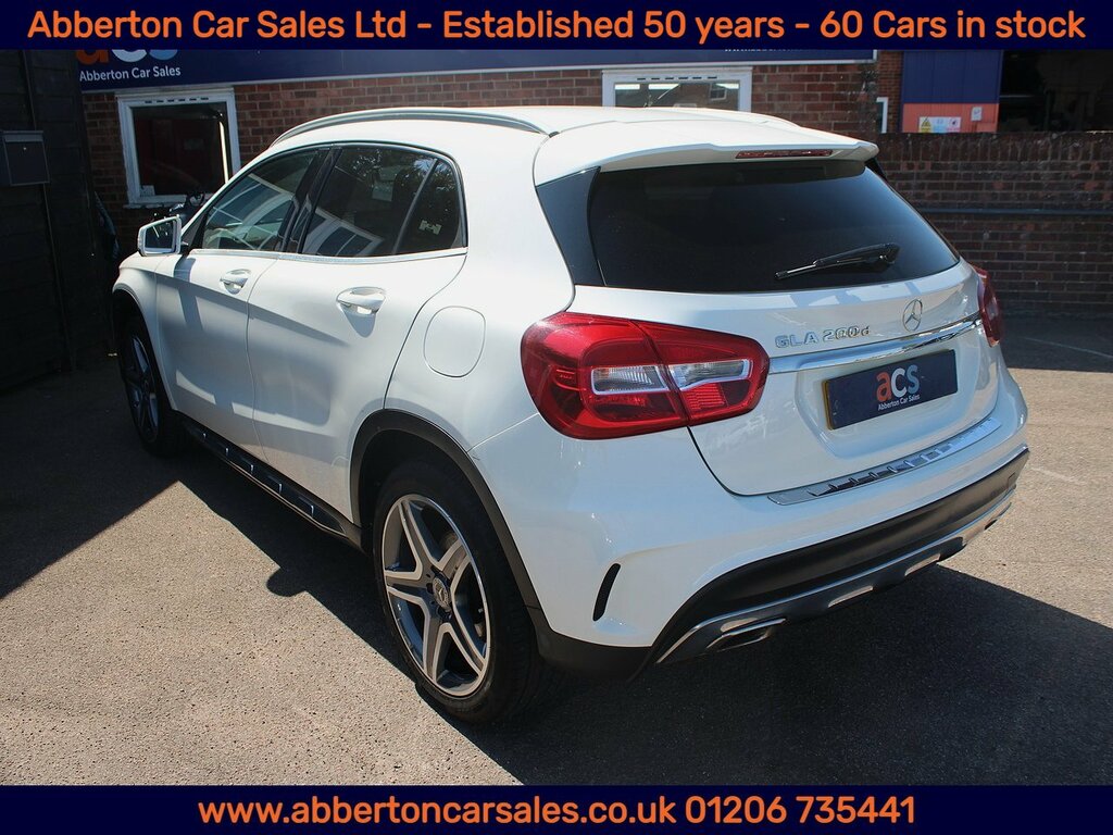 Mercedes-Benz GLA Class Gla200d Amg Line AP17RKV White #6