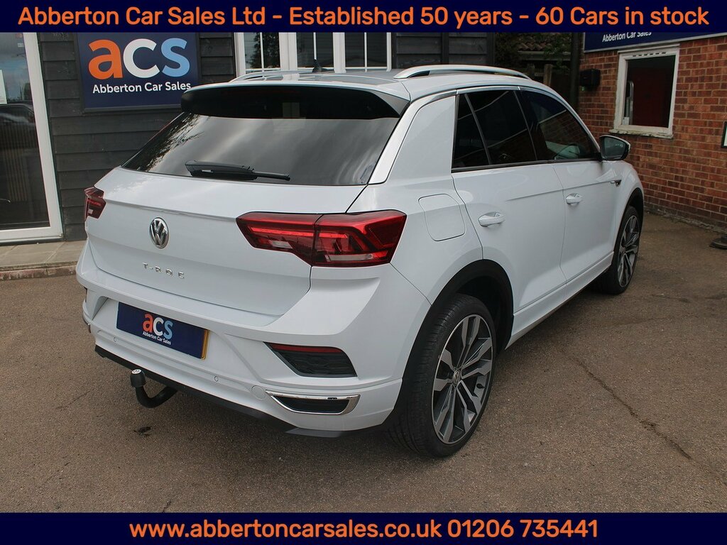 Volkswagen T-Roc Tdi R-line EJ68AKG Silver #4