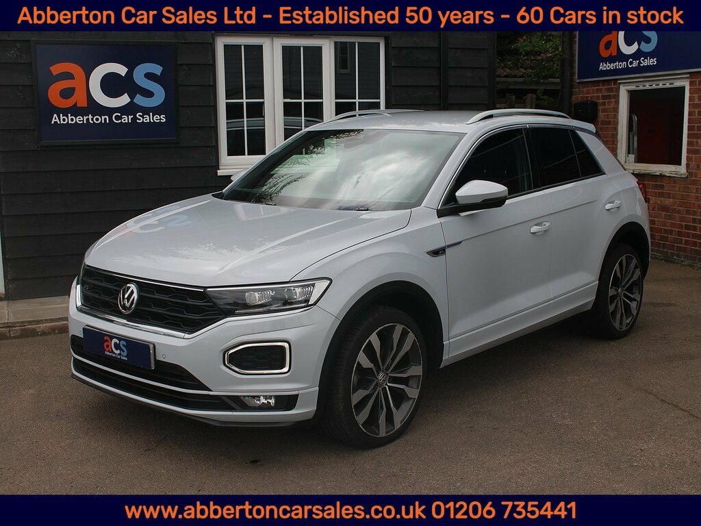 Volkswagen T-Roc Tdi R-line Silver