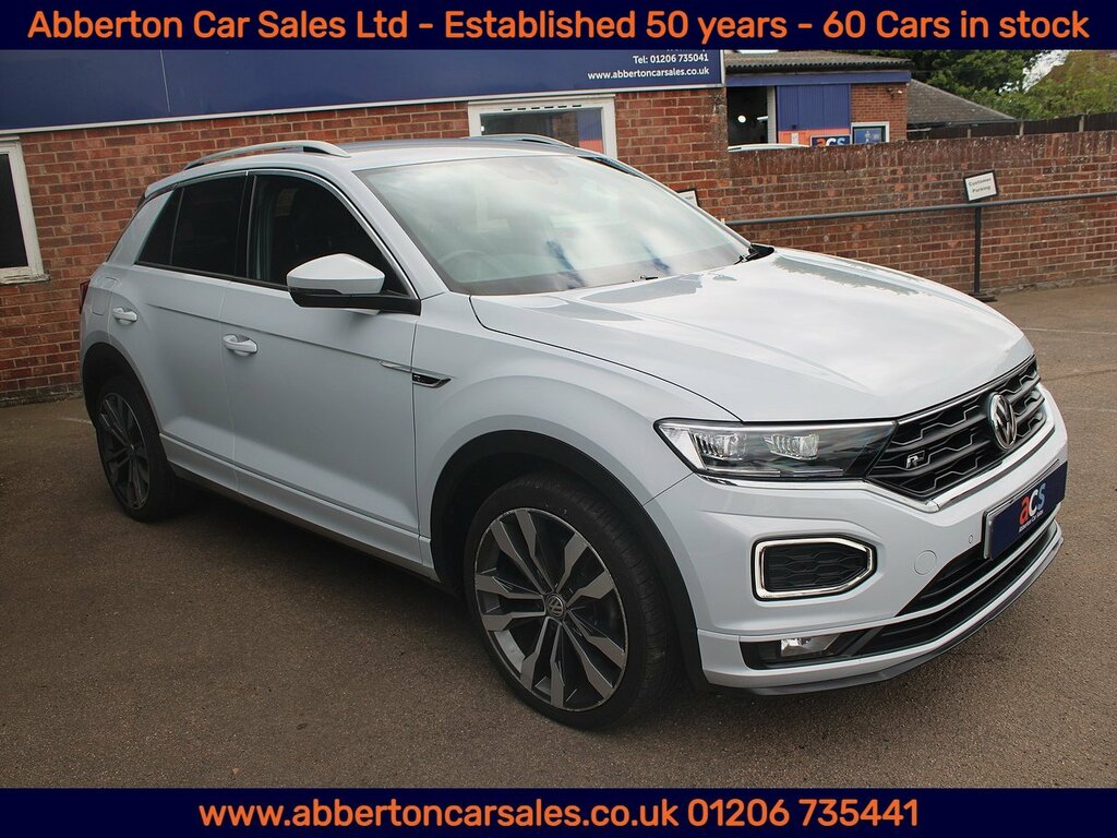 Volkswagen T-Roc Tdi R-line EJ68AKG Silver #3