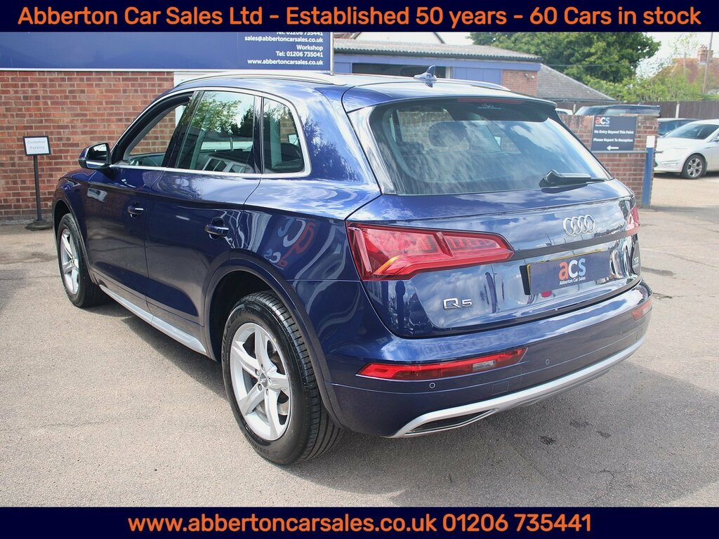Audi Q5 Tdi Sport PF17LJV Blue #6