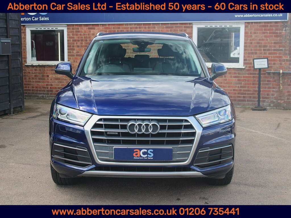 Audi Q5 Tdi Sport PF17LJV Blue #2