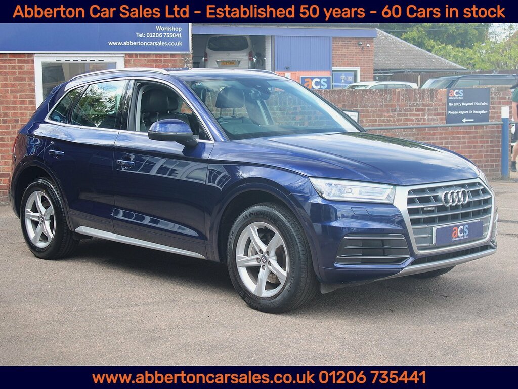 Audi Q5 Tdi Sport PF17LJV Blue #3