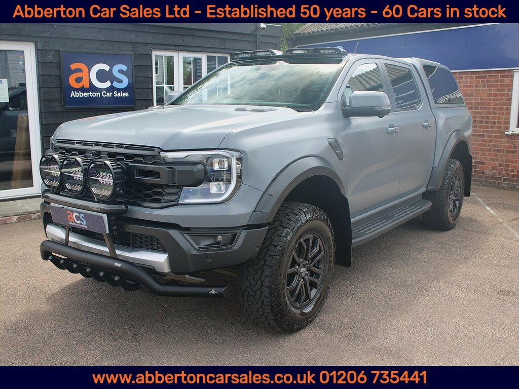 Ford Ranger T V6 Ecoboost Raptor Grey