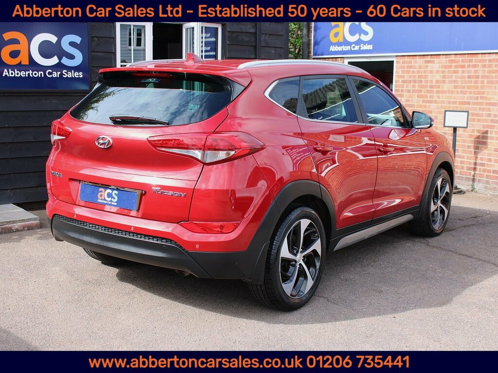 Hyundai Tucson Crdi Blue Drive Sport Edition VA17HLU Red #4