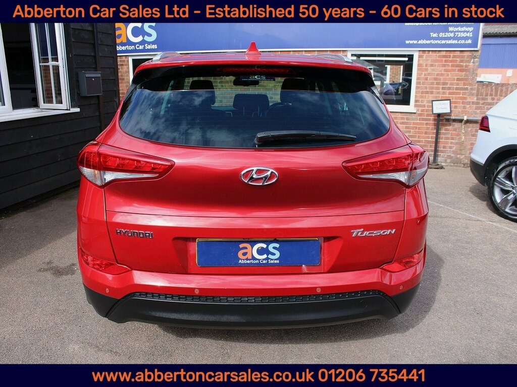 Hyundai Tucson Crdi Blue Drive Sport Edition VA17HLU Red #5