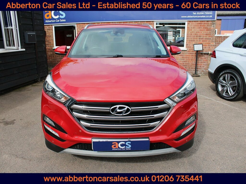 Hyundai Tucson Crdi Blue Drive Sport Edition VA17HLU Red #2