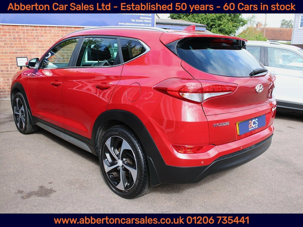 Hyundai Tucson Crdi Blue Drive Sport Edition VA17HLU Red #6