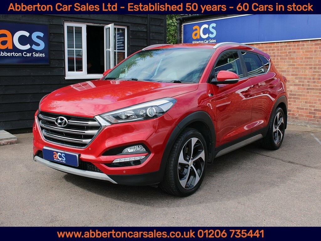 Hyundai Tucson Crdi Blue Drive Sport Edition Red