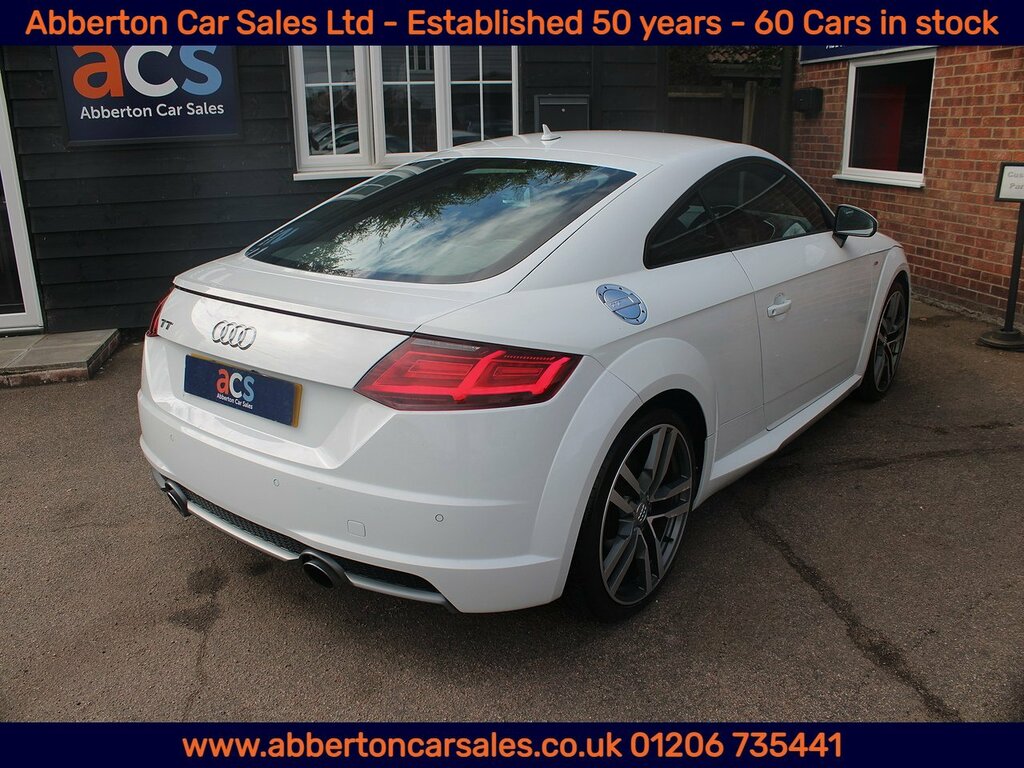 Audi TT Tfsi S Line GK65YSJ White #4