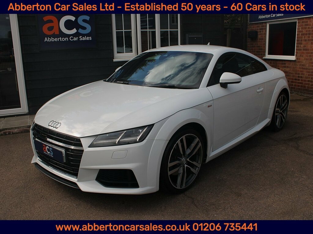 Audi TT Tfsi S Line White