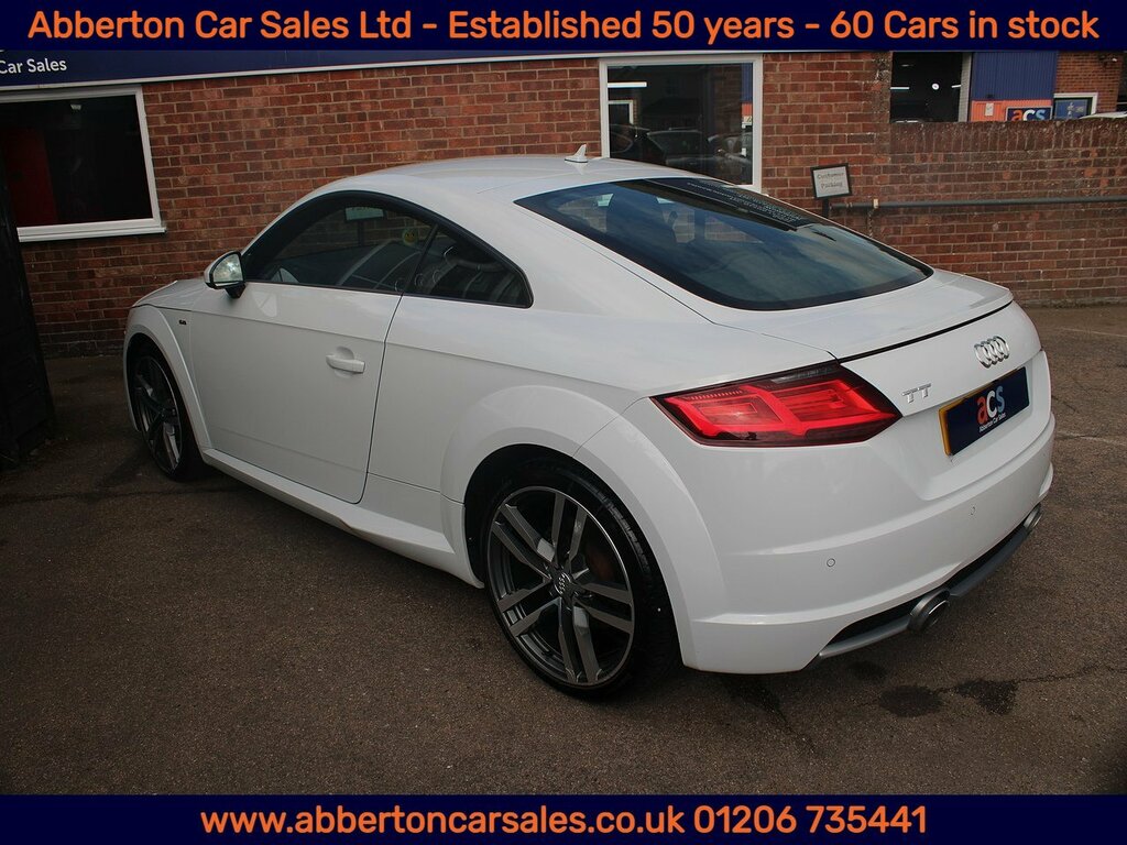 Audi TT Tfsi S Line GK65YSJ White #6
